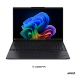 Lenovo ThinkPad L16 G3 AMD | Black | 16 " | IPS | WUXGA | 1920 x 1200 pixels | Anti-glare | AMD Ryzen AI 5 | 430 | 16 GB | SODIMM DDR5 | Solid-state drive capacity 512 GB | AMD Radeon 840M Graphics | Windows 11 Pro | 802.11be | Bluetooth version 5.4 | 4G