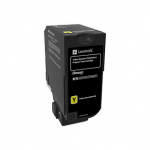 Lexmark Toner 74C2SY0 Gelb bis zu 7.000 Seiten