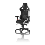 noblechairs EPIC Echtleder Gaming Stuhl - schwarz/wei&szlig;/rot