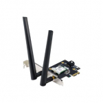 Asus | Wi-Fi Adapter, Tri-Band, Wi-Fi 6E Adapter | PCE-AXE5400 | 802.11ax | 574/2402/2042 Mbit/s | Mesh Support No | MU-MiMO No | No mobile broadband | 36 month(s) 90IG07I0-ME0B10