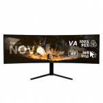 Arozzi | Nova | 49 " | VA | 32:9 | 165 Hz | 4 ms | 5120 x 1440 pixels | 350 cd/m&sup2; | HDMI ports quantity 2 | Black