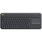 Logitech K400 Plus, US, hall - Juhtmevaba klaviatuur hiire v&otilde;imalusega / 920-007145