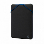 HP Inc. Reversible Protective 15.6-inch Blue/Black Laptop Sleeve - 2F1X7AA