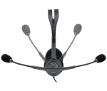 HEADSET STEREO H111/GREY 981-000593 LOGITECH
