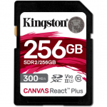 CARD 256GB Kingston Canvas React Plus XC 300MB/s