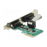 Delock PCI Express x1 Karte zu 2 x Seriell RS-232