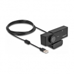 USB UHD Webcam mit Mikrofon 4K 30 Hz 110&deg; Blickwinkel und Stativ