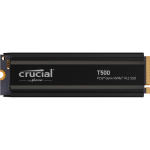 M.2 4TB Crucial T500 (schwarz, PCIe 4.0 x4, NVMe, M.2 2280, mit Heatsink)