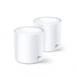TP-LINK | Whole Home Mesh Wi-Fi 6 System | Deco X50 (2-pack) | 802.11ax | 574+2402 Mbit/s | Ethernet LAN (RJ-45) ports 3 | Mesh Support Yes | MU-MiMO Yes | No mobile broadband | Antenna type Internal