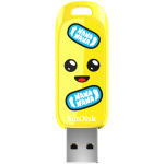 SANDISK USB 3.2,Ingot Type-A,130MB/s,Fortnite Peely Edition,4x6 Box with Window,Global A-SDCZIF-128G-G46