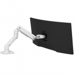 Ergotron HX DESK SINGLE MONITORARM WHITE/42IN 9-19KG TILT 75 MIS-D 10Y W