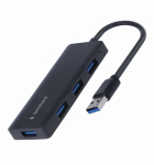 Gembird HUB USB black 4 ports USB 3.2 (Gen1)