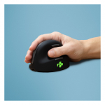 R-Go Maus HE ergonomisch rechts Bluetooth mittel schw./silb retail