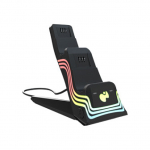 PDP Ladestation Dual Afterglow Wave schwarz f&uuml;r XBOX SeriesX