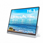 EKLEER 16" Portable LCD Display USB Type-C ink. Travel Pouch