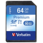 CARD 64GB Verbatim XC Premium Class 10 retail