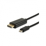 Equip Adapter USB-C -> DisplayPort 4K60Hz 1.80m sw Polybeutel
