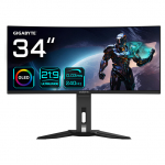 GIGABYTE MO34WQC2 86,36cm 34Zoll OLED gaming monitor 3440x1440 WQHD 250 cd/m2 240Hz 2xHDMI 2.1 1xDP 1.4 1xUSB C