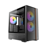 Mid FLUX Rear ATX/M-ATX/M-ITX Unspecified BK Retail Midi/Minitower ATX