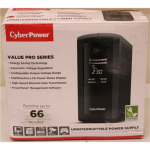 Renew. CyberPower VP1000ELCD Backup UPS Systems | Renew. | CyberPower | Backup UPS Systems | VP1000ELCD | 1000 VA | 550 W | DAMAGED PACKAGING