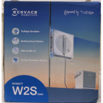 Renew. | Ecovacs Window Cleaning Robot | WINBOT W2S OMNI | Corded | 8000 Pa | White | DAMAGED PACKAGING AND PAINT, MISSING CLEANING BOTTLE. ITEM AND PARTS ARE SCRATCHED, DIRTY