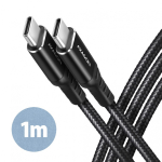 AXAGON AXAGON BUCM-CM10AB cabl e USB-C USB-C, 1.0m