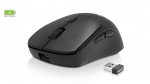 REAL-EL RM-355W - Optical Wireless Mouse - USB-C charging - Black