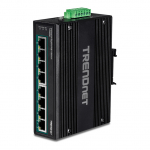 TRENDnet TI-PG80B 8-Port PoE+ Switch Industrial Gigabit DIN-Rail (24-56V)