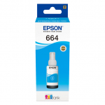 Epson Original T6642 Nachf&uuml;lltinte cyan 6.500 Seiten 70ml (C13T664240)