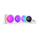 K NZXT KRAKEN Elite V2 360 RGB Wak&uuml; Display White RL-KR36E-W2