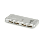 USB 2.0 Notebook Hub 4 Ports ohne Netzteil