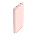 Belkin BOOST CHARGE Powerbank, 10.000mAh 12W, USB-A & -C, rosa