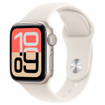 Apple Watch SE 3 Aluminium 40mm Polarstern (Sportarmband polarstern) S/M