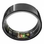 ULTRAHUMAN Ring Air - Smart Ring f&uuml;r Frauen und M&auml;nner - Schlaf -und Fitness Tracking Wearable - Herzfrequenz - Smartring Aster Black Gr&ouml;&szlig;e 12