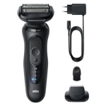 Braun Shaver | 52-N1200s Series 5 | Operating time (max) 50 min | Wet & Dry | Lithium Ion | Black