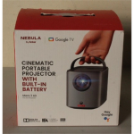 Renew. Anker Nebula Mars 3 Air Google TV Projector with Built-In Netflix | Full HD (1920x1080) | 400 ANSI lumens | Black | DAMAGED PACKAGING AS DEMO | Wi-Fi