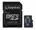 Kingston Memory card microSD 8GB CL10 UHS-I Industrial without adapter