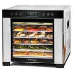 Rommelsbacher, 600 W, roostevaba teras/must - Toidukuivati / DA950