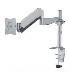 NEWSTAR FLAT SCREEN DESK MOUNT (CLAMP/GROMMET) 10-30" SILVER