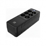 CONCEPTRONIC USV 650VA/360W/6xSchuko/RJ45in/Out Office sw
