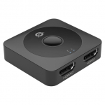 CONCEPTRONIC Switch 2-Port Bidir. 2xHDMI2.0 Bu/Bu schwarz