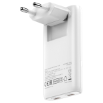 Verbatim Fold &acute;n&acute; Go GaN Charger 65W EU plug White