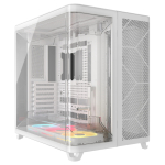Midi Corsair Air 5400 LX-R RGB iCUE LINK Wei&szlig; Midi Tower ATX Gaming Geh&auml;use