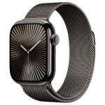 APPLE Watch Series 10 GPS + Cellular 42mm Slate Titanium Case with Slate Milanese Loop