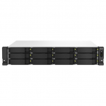 QNAP TS-1264U-RP-8G 2U 12-Bay rackmount NAS Intel Celeron N5095 quad-core 8GB onboard not expandable 12x3.5/2.5 SATA 2x300W r PSU