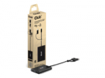 CLUB 3D USB Type-C with USB Type-A Adapter to dual HDMI 4K60Hz Video Splitter with DisplayLink
