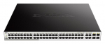 D-Link Switch DGS-1210-52MP 48GE PoE+ 4SFP