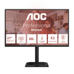 AOC Monitor 27 inches Q27E4CV IPS 120Hz HDMI DP USB-C RJ45