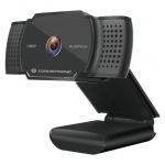 CONCEPTRONIC Webcam USB-A2.0 72&deg; 1080P/30Hz FullHD +Mikro sw