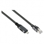 Good Connections Ethernet-Kabel USB-C RJ45, anthrazit, 2,0m